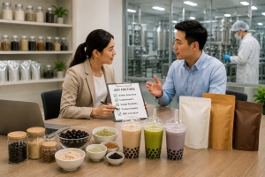 Choosing a Bubble Tea OEM Supplier: 5 Key Questions That Prevent Costly Mistakes