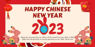 2023 Chinese New Year Day Off Notice