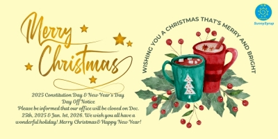 2025 Constitution Day & New Year's Day Day Off Notice 2025 Constitution Day & New Year's Day Day Off Notice