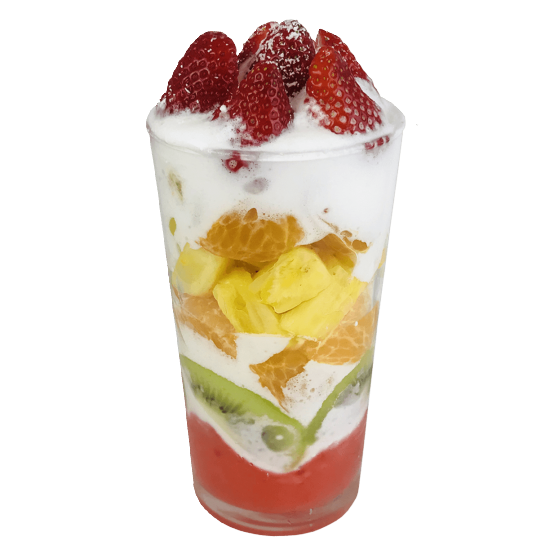 Assort Fruit Strawberry Yogurt Smoothie