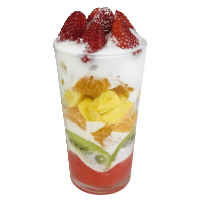 Assort Fruit Strawberry Yogurt Smoothie